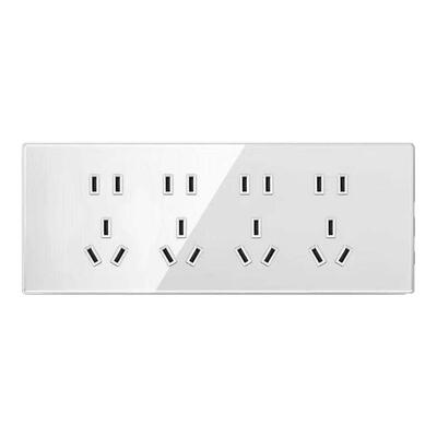 118型插座一体式免串线连体插座