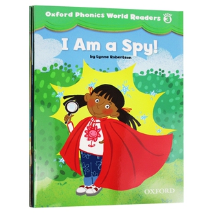 牛津自然拼读阅读绘本3级 3本套装 英文原版 Oxford Phonics World Readers Level 3 自然拼读分级读物 英文版进口英语阅读书籍