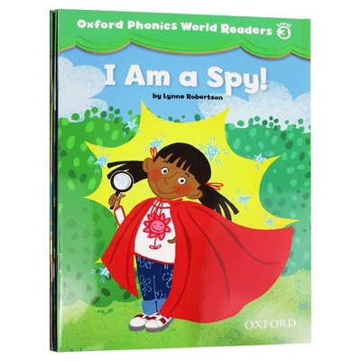 牛津自然拼读阅读绘本3级 3本套装 英文原版 Oxford Phonics World Readers Level 3 自然拼读分级读物 英文版进口英语阅读书籍