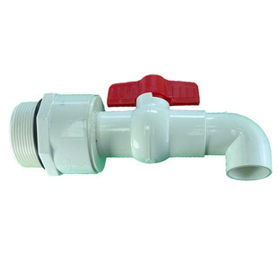 200L升铁桶放料阀镀锌桶油桶放油阀门UPVC倒料器分装龙头转接阀