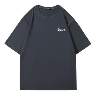 夏季潮牌连帽短袖t恤男卫衣加肥加大码潮流宽松胖子休闲半袖帽衫