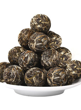 不是冰岛昔归老班章长生普洱茶生茶小龙珠球形沱粒装茶叶500g桶装