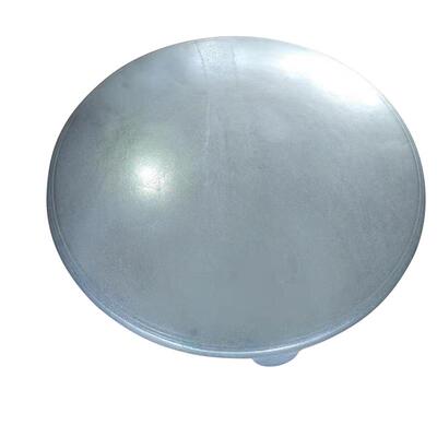 传统老式家用铝鏊子烙饼洛馍手工