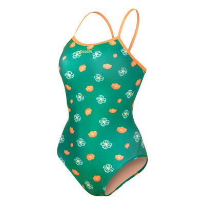 Barrel花园女专业速干竞技泳衣