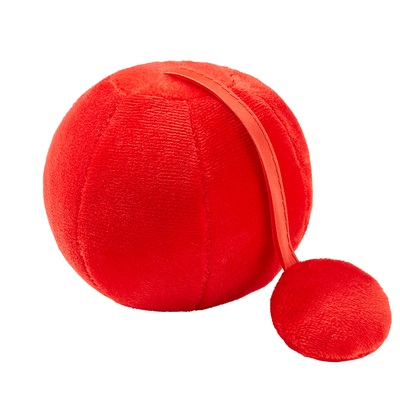 新生儿追视红球婴儿红色视力训练黑白玩具0到3个月6手摇铃2龄宝宝