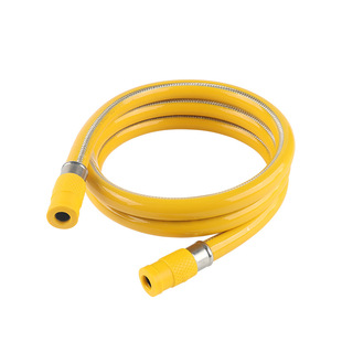 新国标防爆燃气管天然气液化气软管煤气灶罐连接管金属包覆管家用