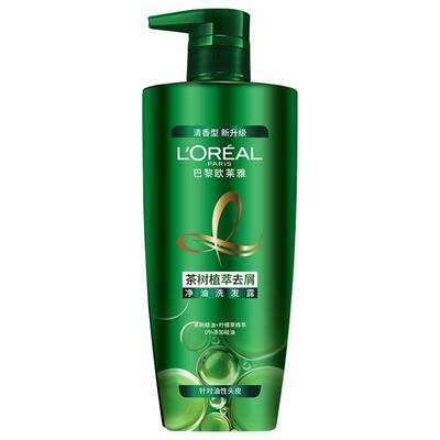欧莱雅茶树去屑洗发水大容量装