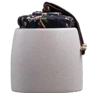 黑陶茶叶罐大号密封罐普洱储存收纳茶盒家用简约陶瓷醒茶罐子定制