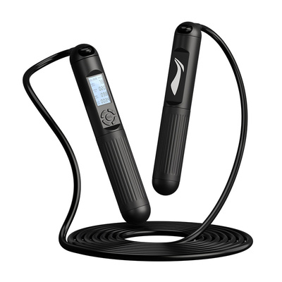 李宁中考专用跳绳学生初中生电子计数钢丝绳子专业竞速体育考试款