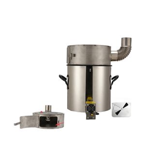 柴火灶炉子节能家用木材气化农村无烟便携环保不锈钢野炊户外取暖