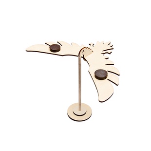 DIY木质平衡鸟科技制作科学实验器材小学生手工儿童趣味重心玩具