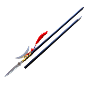 十八般兵器关公刀长矛红缨枪长枪武术用品三国吕布方天画戟未开刃