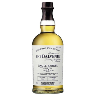 苏格兰THEBALVENIE百富12年单桶初装陈酿单一麦芽威士忌
