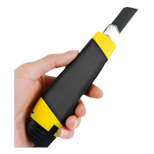 包胶美工刀重型全钢加厚壁纸刀架大号刀片重型工具刀美工刀钛合金快递开箱神器刀美术刀开箱刀裁纸刀工业用刀