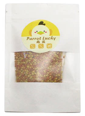 新鲜鹦鹉鸟食花粉蜂花粉