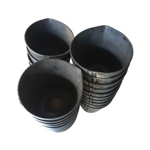 加厚铝水桶铝水浇铸料桶浇包铝水转运包浇铸料勺铝水舀勺手工浇铸