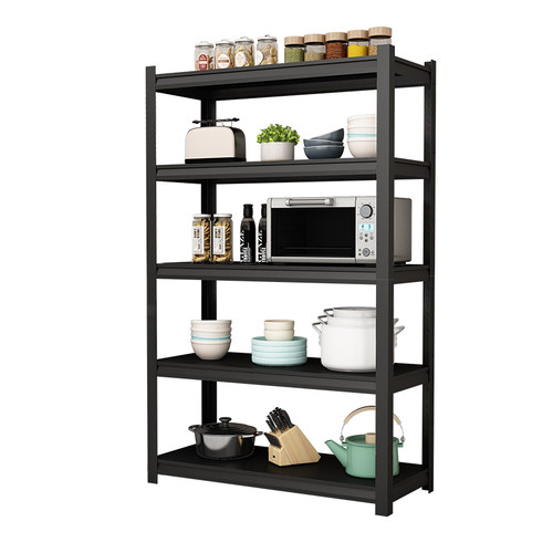 可移动厨房置物架落地多层微波炉收纳架子多功能烤箱锅架储物货架