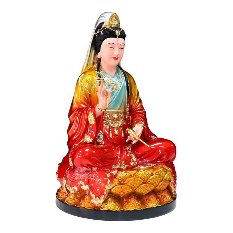 佛堂摆件家用包邮南海观音新款