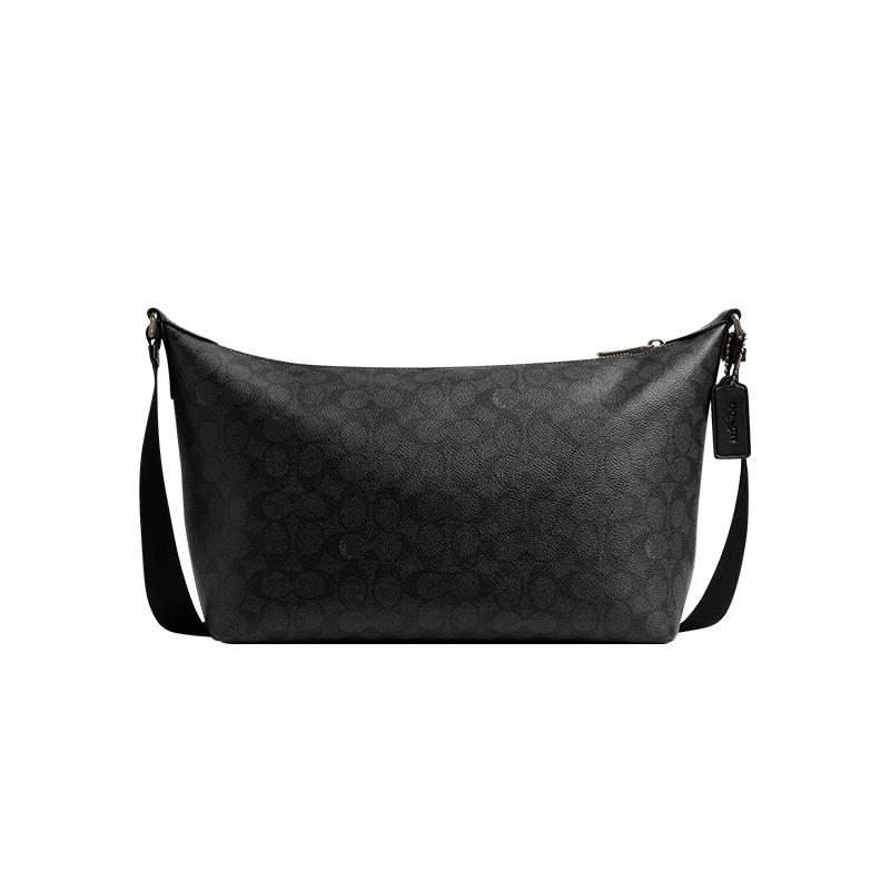 COACH/蔻驰经典老花牛角包