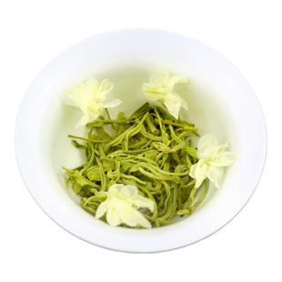 茉莉花茶2024新茶特级浓香型沁云飘雪茶叶四川花毛峰绿茶散装250g