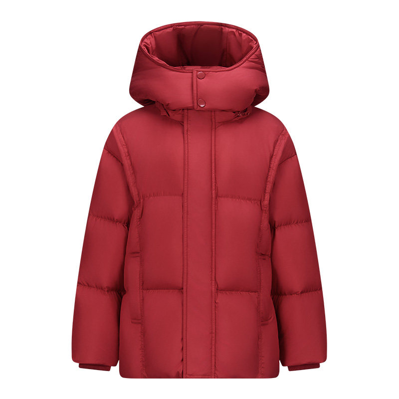 雪中飞kids儿童羽绒服短款加厚冬