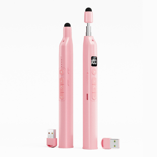 教师专用伸缩教鞭翻页笔多功能PPT遥控器适用希沃电子白板触屏触控书写多媒体教学一体机上课倒计时授课激光
