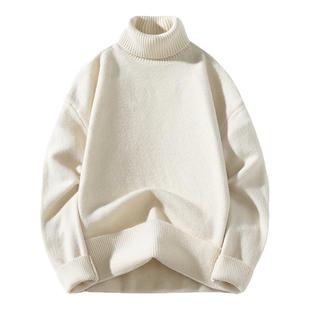 班尼路SK毛衣男2025新款秋冬季青少年高领宽松男款内搭打底衫潮YS