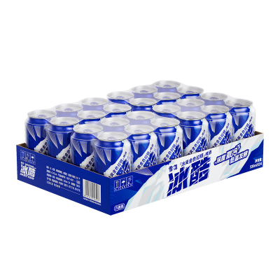 雪花冰酷啤酒330ml*24罐装整箱批发原麦汁浓度9度聚会畅饮佳品