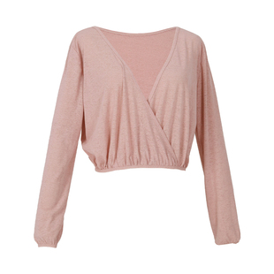 古典舞纱衣女秋季新款芭蕾舞上衣飘逸长袖罩衫成人现代舞练功服装