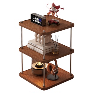 桌面置物架多层书桌台面整理架办公室工位收纳神器学生家用书架子