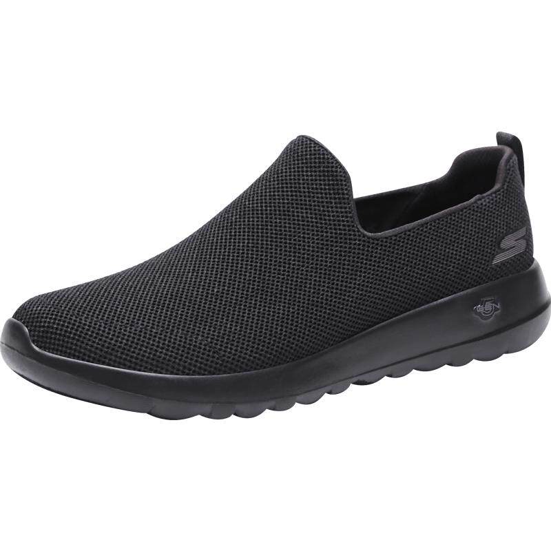 Skechers斯凯奇秋冬厚底健步鞋爸爸鞋一脚蹬懒人鞋户外休闲运动鞋
