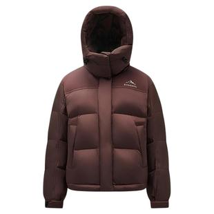 波司登25新款羽绒服女时尚运动截短款柔软亲肤保暖加厚外套小廓形