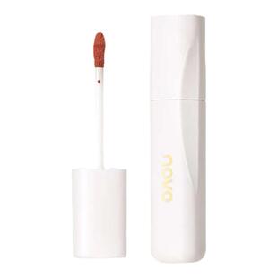 NOVO不沾杯唇釉丝绒雾面哑光学生平价唇泥低饱和显白素颜不掉色女