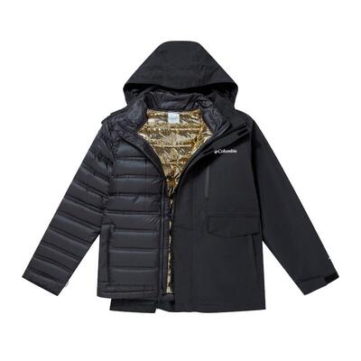 哥伦比亚金点保暖男三合一冲锋衣