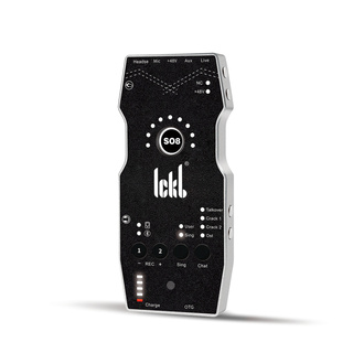 ickb so8第六代手机声卡直播专用唱歌设备全套户外麦克风抖音话筒