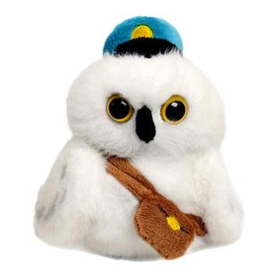 猫头鹰可爱精致高级感书包背包毛绒玩偶小挂件挂饰钥匙链圣诞礼物