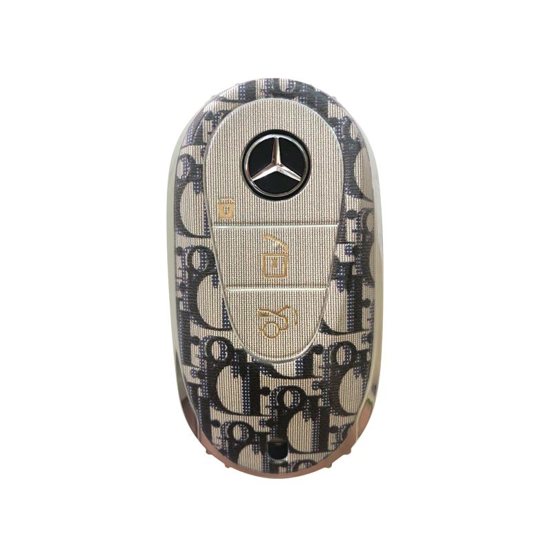 适用于奔驰E级S级C200L包A180壳GLA200扣GLC260GLk300CLA车钥匙套