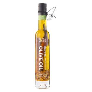 凯美香叶柠檬橄榄油180mL 煎牛排烧烤凉拌煲汤用调味油 带滴油塞