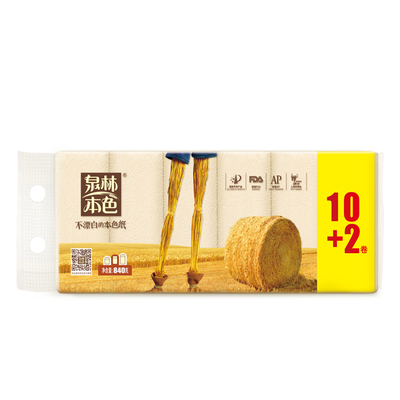 泉林本色宝宝本色卷纸纸巾卫生纸