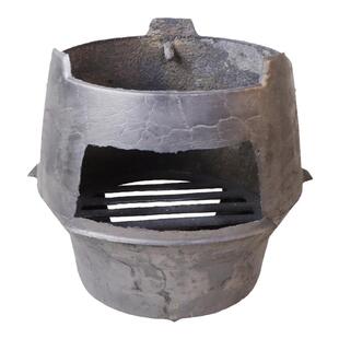 传统柴火炉生铁铸造炉碳烤炉铸铁烧烤炉加厚铁炉子炭火炉炭烤火炉