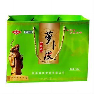 【实体店】寿之源南通特产专卖店如皋春华爽脆萝卜皮礼盒 即食