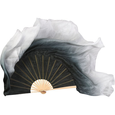 正品真丝舞蹈扇古典舞渐变扇子