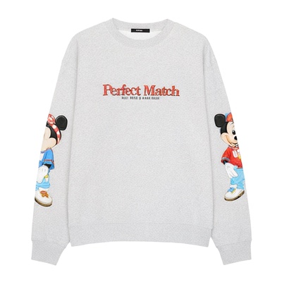 MOUSSY 冬季新品迪士尼联名米奇米妮印花卫衣女010HAY90-0661