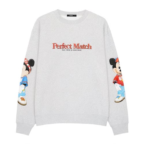 MOUSSY 冬季新品迪士尼联名米奇米妮印花卫衣女010HAY90-0661