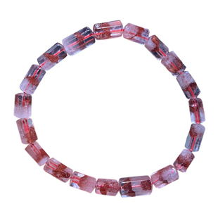 天然红塔山幽灵单圈桶珠手链金字塔聚宝盆手串异像水晶手链送礼物