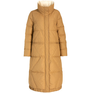 乔万尼冬季新品简洁时尚大方设计款百搭90%白鸭绒双面穿羽绒服