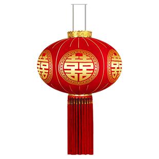 2025新款结婚喜字红灯笼喜事大门口一对婚房婚庆装饰院子户外专用