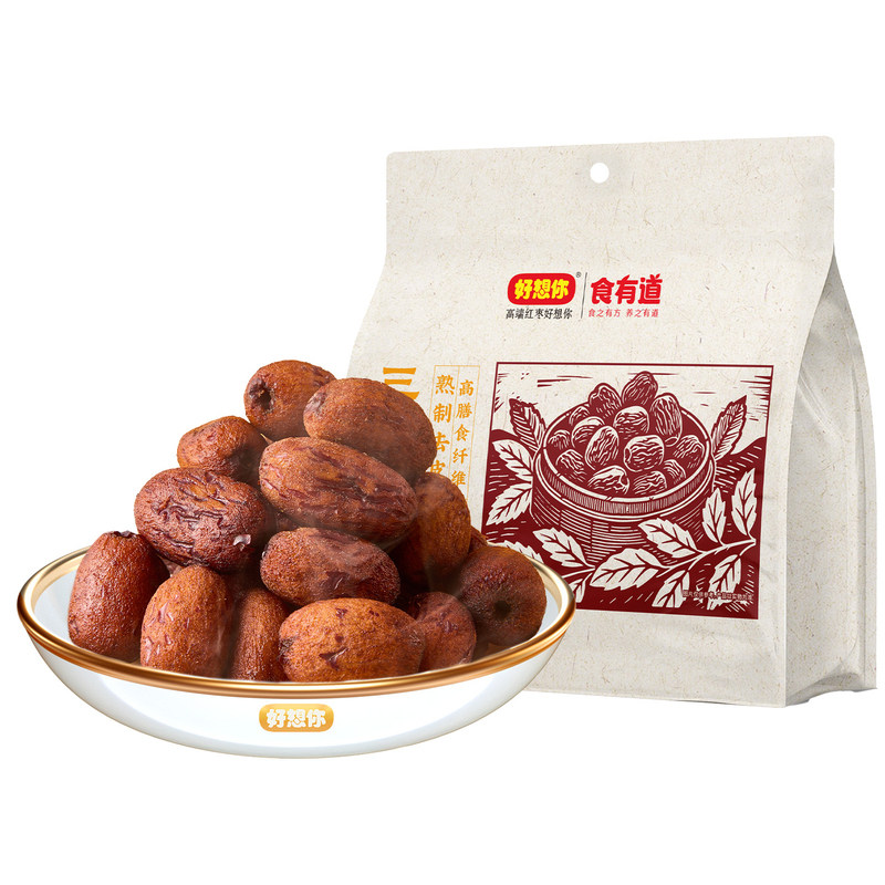 好想你三蒸三制枣150g*4袋