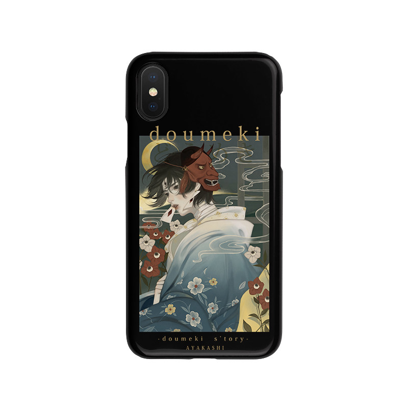 猫泽之岛原创多目鬼适用苹果12手机壳iphone14ProMax13全包软壳11