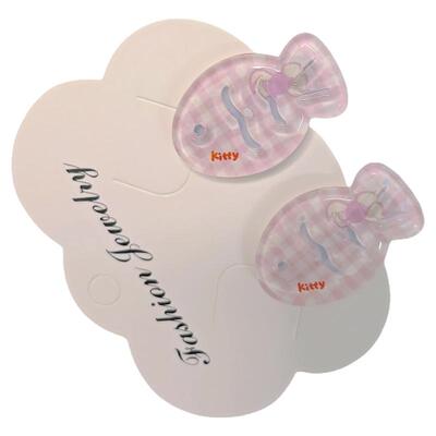 KT猫果汁刘海鸭嘴夹2个装